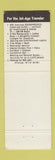 Matchbook Cover - Penthouse Restaurant Los Angeles CA