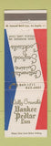 Matchbook Cover - Wally Branch's Yankee Pedlar Inn Toluca Lake CA