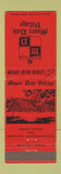 Matchbook Cover - Moore Dale Village Bailey Colorado WEAR