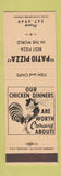 Matchbook Cover - Patio Pizza PEACH