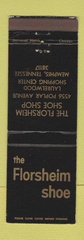 Matchbook Cover - Florsheim Shoes Memphis TN