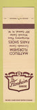 Matchbook Cover - Florsheim Shoes  Matteucci Paris Shoes Albuquerque NM
