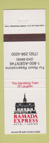 Matchbook Cover - Ramada Express Hotel Casino