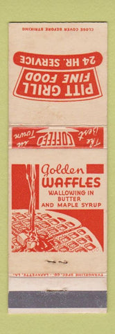 Matchbook Cover - Pitt Grill Restaurant WEAR