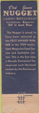 Matchbook Cover - Dick Graves Nugget Casino Sparks NV