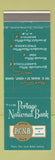 Matchbook Cover - Portage National Bank Kent OH Streetsboro Brimfield