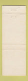 Matchbook Cover - Moskva Clift Studio City CA Russian Restaurant