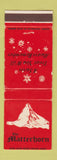 Matchbook Cover - The Matterhorn Restaurant Portland OR