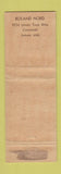 Matchbook Cover - Cupples Hesse Corp Paper Products Cincinnati OH Nord WEAR
