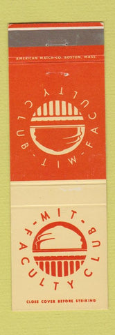 Matchbook Cover - MIT Faculty Club