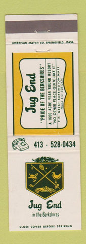 Matchbook Cover - Jug End Great Barrington MA