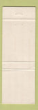 Matchbook Cover - Zack's Sausalito CA restaurant WEAR