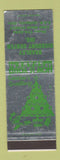 Matchbook Cover - Bradley Discount Center Gallipolis OH Christmas SAMPLE WEAR