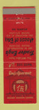 Matchbook Cover - Eng's Gourmet Chinese Restaurant Atlanta GA