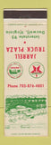 Matchbook Cover - Texaco oil gas Jarrell Plaza Doswell VA WEAR