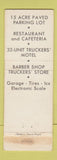 Matchbook Cover - Texaco oil gas Jarrell Plaza Doswell VA WEAR