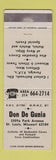 Matchbook Cover - Don De Gunia Match Collector St Louis MO WEAR