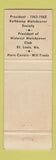 Matchbook Cover - Don De Gunia Match Collector St Louis MO WEAR