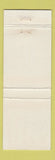 Matchbook Cover - Michaelangelo's Toledo OH restaurant
