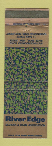 Matchbook Cover - River Edge Savings Loan Harrington Park NJ WORN
