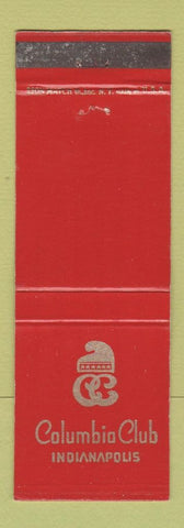 Matchbook Cover - Columbia Club Indianapolis IN