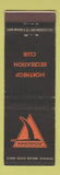 Matchbook Cover - Northrop Recreation Club