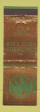 Matchbook Cover - Columbus Press Club OH