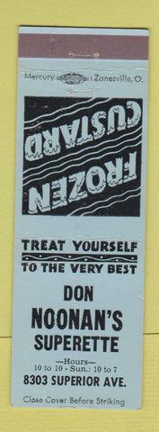 Matchbook Cover - Don Noonan's Superette Frozen Custard