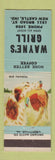 Matchbook Cover - Wayne's Grill New Castle IN hunting dog scene