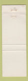 Matchbook Cover - Horse Sense Company Santa Monica CA JJ Rosier ORANGE