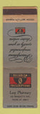 Matchbook Cover - Loop Pharmacy Drug WEAR