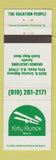 Matchbook Cover - Kitty Dunes Real Estate Kitty Hawk NC