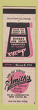 Matchbook Cover - Smith's Drive In Cleaners New Castle PA