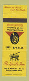 Matchbook Cover - The Lincoln Inn Batavia IL Abraham WEAR