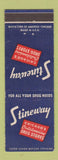 Matchbook Cover - Stineway Drug Stores Chicago IL