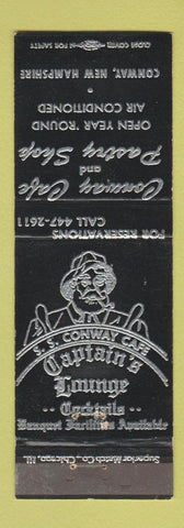 Matchbook Cover - Conway Cafe Pastry Shop Conway NH WEAR