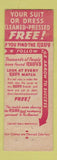 Matchbook Cover - Ruby's Dry Cleaning Pittsburgh PA