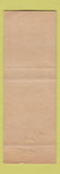 Matchbook Cover - Pavilion Hotel Montpelier VT WEAR