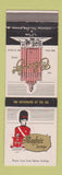 Matchbook Cover - Mayfair Lounge Claridge Hotel Atlantic City NJ