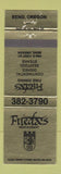 Matchbook Cover - Frieda's Restaurant Bend OR