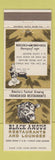 Matchbook Cover - Black Angus Restaurants Lounges FL CHAIN