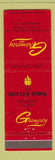 Matchbook Cover - Gramercy Inn Washington DC Devil's Fork