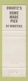Matchbook Cover - Swartz Restaurant Decatur IL