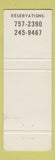 Matchbook Cover - Le Biarritz New York City French Restaurant WEAR