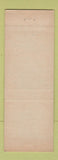 Matchbook Cover - Reed Motel South Burlington VT
