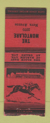 Matchbook Cover - The Montclare Elmwood Park IL BOBTAIL