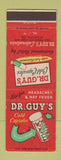 Matchbook Cover - Dr Guy's Gold Capsules Atlanta GA labs