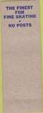 Matchbook Cover - Ye Olde Mill Roller Rink skating Utica OH red