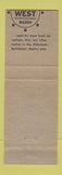 Matchbook Cover - EST Radio Easton PA