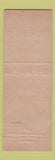 Matchbook Cover - Pavilion Hotel Montpelier VT